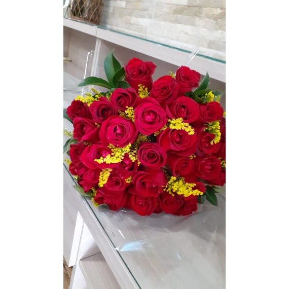Buquê 36 rosas
