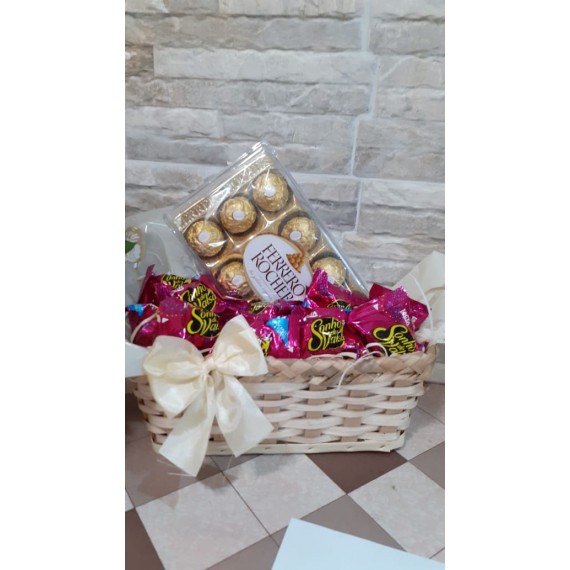 Cesta Chocolate Caramella
