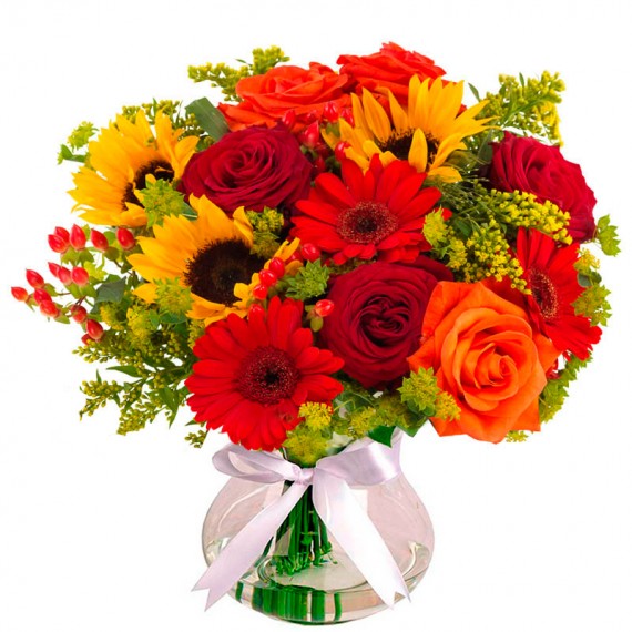 Buquê Sorriso das Flores Luxo